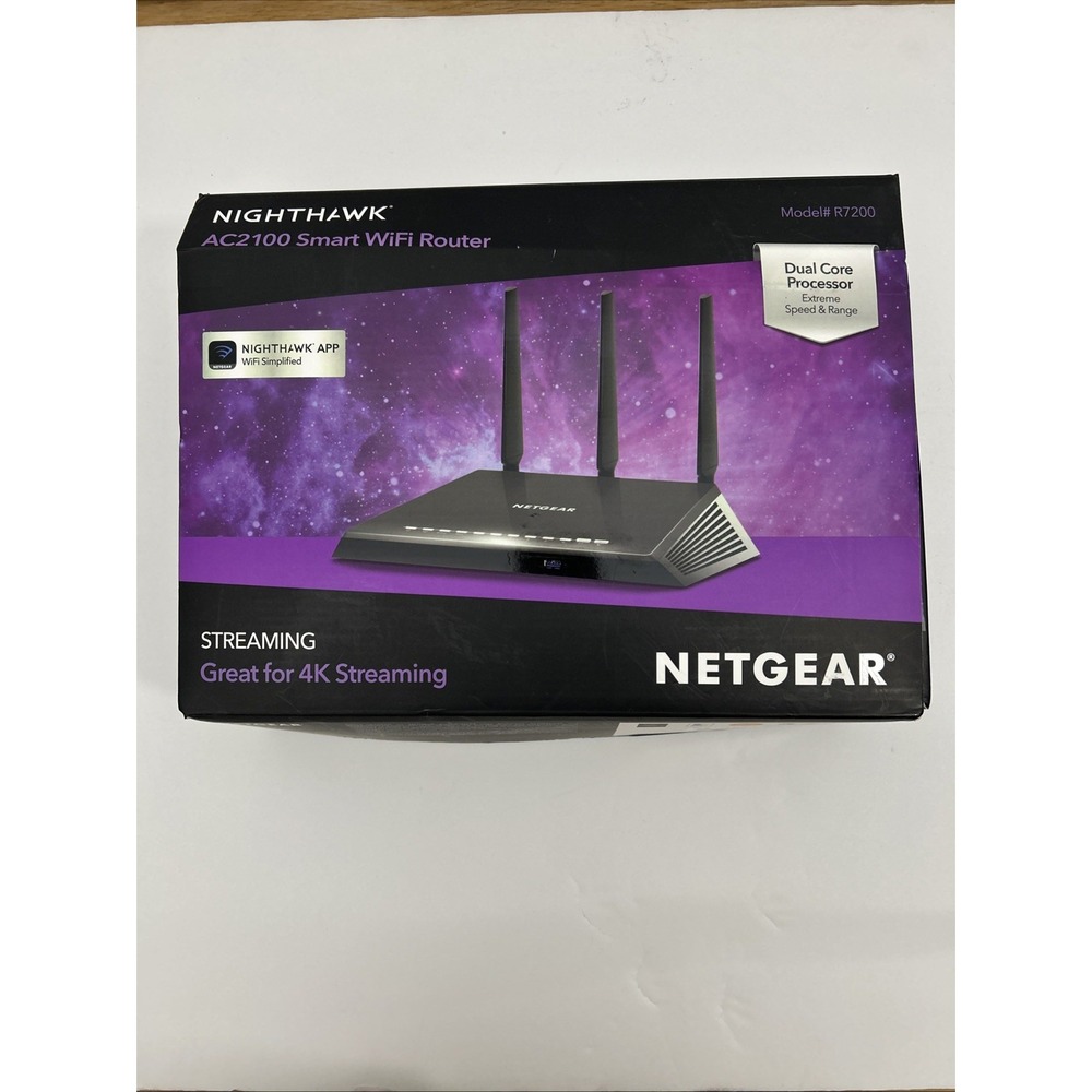 Netgear Nighthawk AC2100 | Wireless Smart WiFi‎ Router Dual Band Gigabit SKU 307